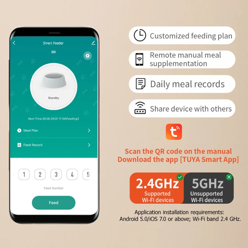 Smart WiFi Pet Feeder
