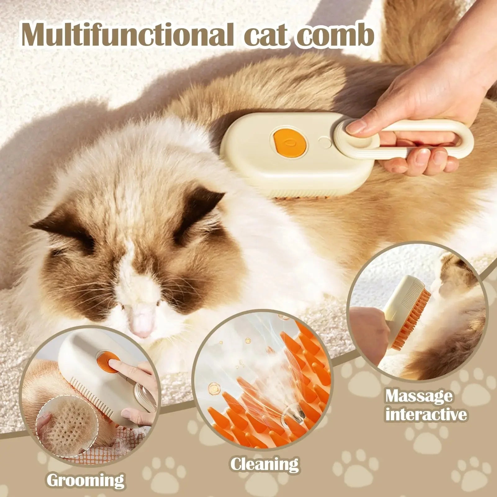 3-in-1 Spray Brush