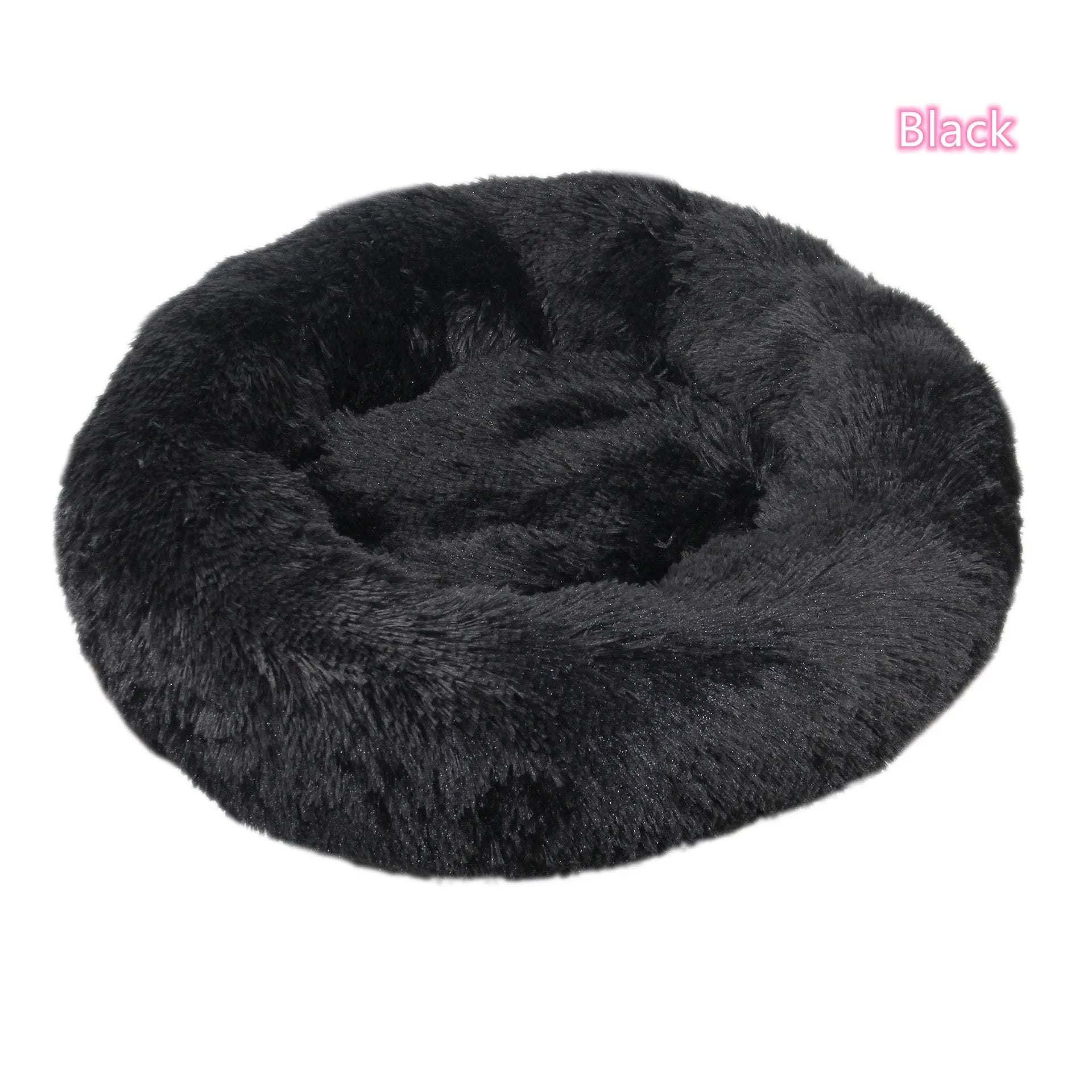 Plush Donut Cat Dog Bed