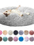 Plush Donut Cat Dog Bed