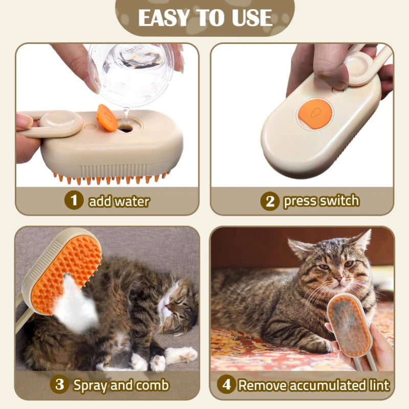 3-in-1 Spray Brush
