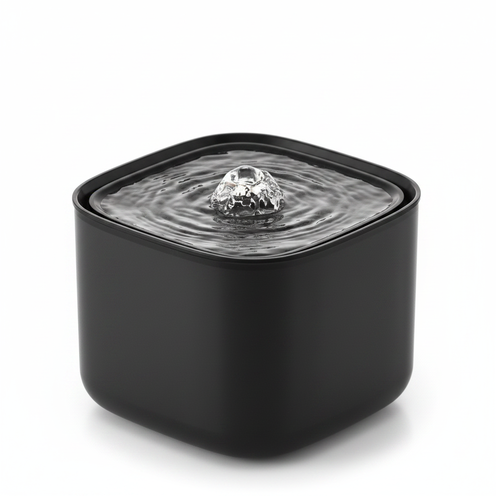 Black Pet Water Fountain