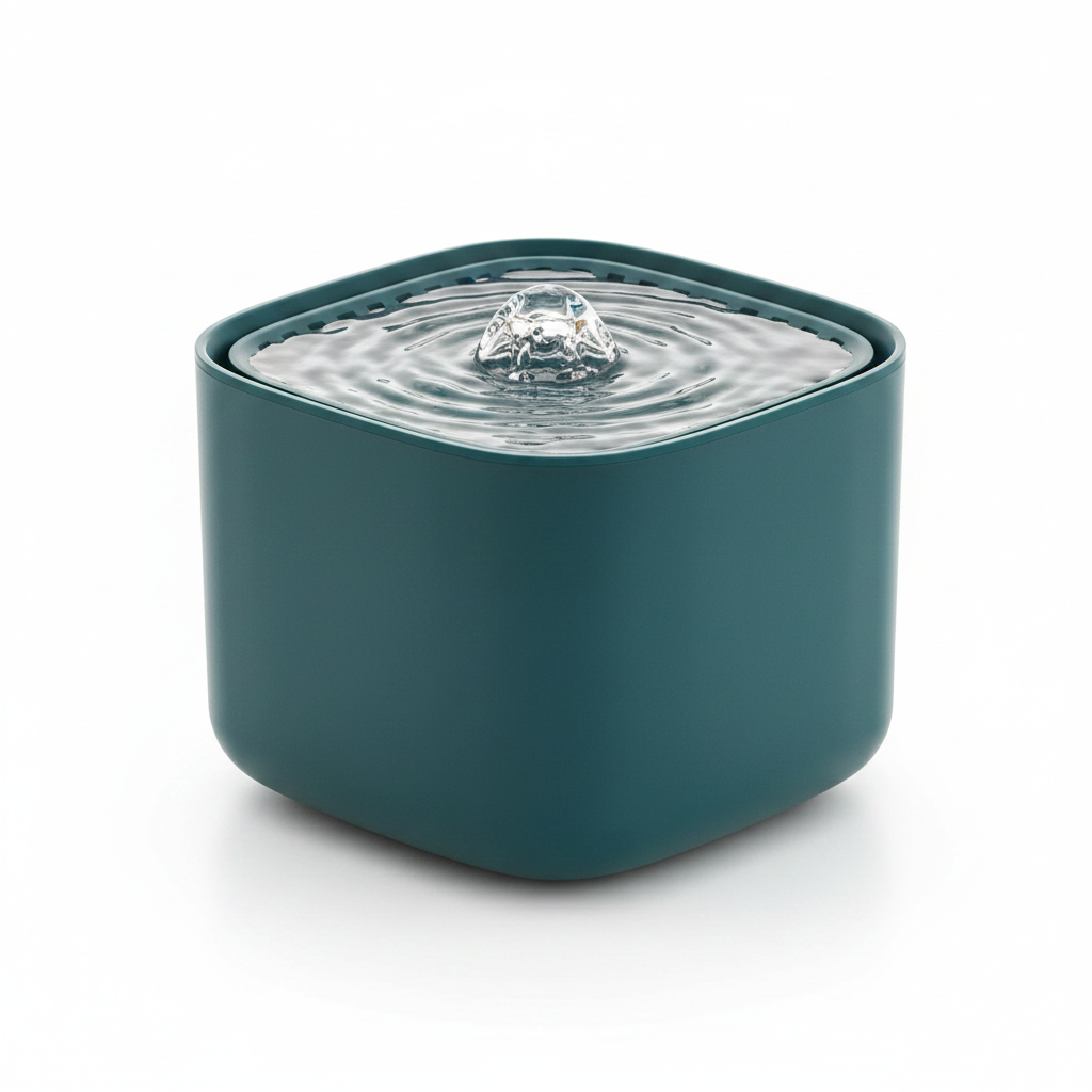 Teal Pet Water Fountain