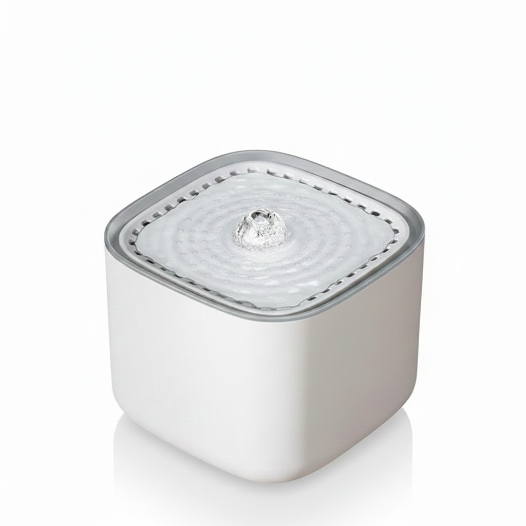 White Pet Water Fountain